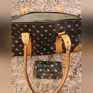Dooney and Bourke purse with ID holder